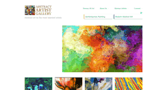 Desktop Screenshot of abstractartistgallery.org